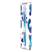 Прозорий двосторонній фалоімітатор Alive Supreme Jelly Dildo — Просмотреть изображение 2
