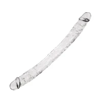 Прозорий двосторонній фалоімітатор Alive Supreme Jelly Dildo — Просмотреть изображение 1