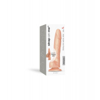 Реалистичный фаллоимитатор Strap-On-Me Sliding Skin Realistic Dildo Vanille L, эффект подвижной кожи — Просмотреть изображение 8