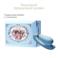 Смартвібратор для пар Zalo — Fanfan Royal Blue — Переглянути зображення 4