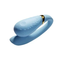 Смартвібратор для пар Zalo — Fanfan Royal Blue — Переглянути зображення 1