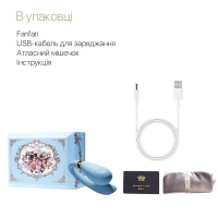 Смартвібратор для пар Zalo — Fanfan Royal Blue — Переглянути зображення 8