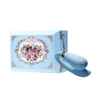 Смартвібратор для пар Zalo — Fanfan Royal Blue — Переглянути зображення 10