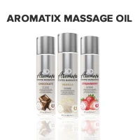 Натуральна масажна олія JO Aromatix Massage Oil Vanilla 120 мл — Просмотреть изображение 5
