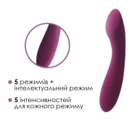 Вібратор для точки G з інтелектуальним режимом Svakom Amy 2 Violet — Переглянути зображення 3