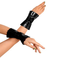 Плісовані манжети на руки Art of Sex - Eva, колір чорний