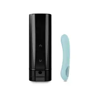 Інтерактивний набір мастурбатор + стимулятор точки G Kiiroo Onyx+ and Pearl 2+ Couple Set Turquoise — Переглянути зображення 1