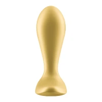 Анальна смарт-пробка з вібрацією Satisfyer Intensity Plug Gold — Переглянути зображення 5