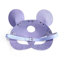 Шкіряна маска мишки Art of Sex - Mouse Mask, колір Лавандовий — Просмотреть изображение 4
