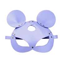 Шкіряна маска мишки Art of Sex - Mouse Mask, колір Лавандовий — Просмотреть изображение 3