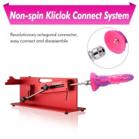 Фаллоимитатор для секс-машин Hismith Tentacle Silicone Dildo Monster Series, KlicLok и присоска — Просмотреть изображение 3