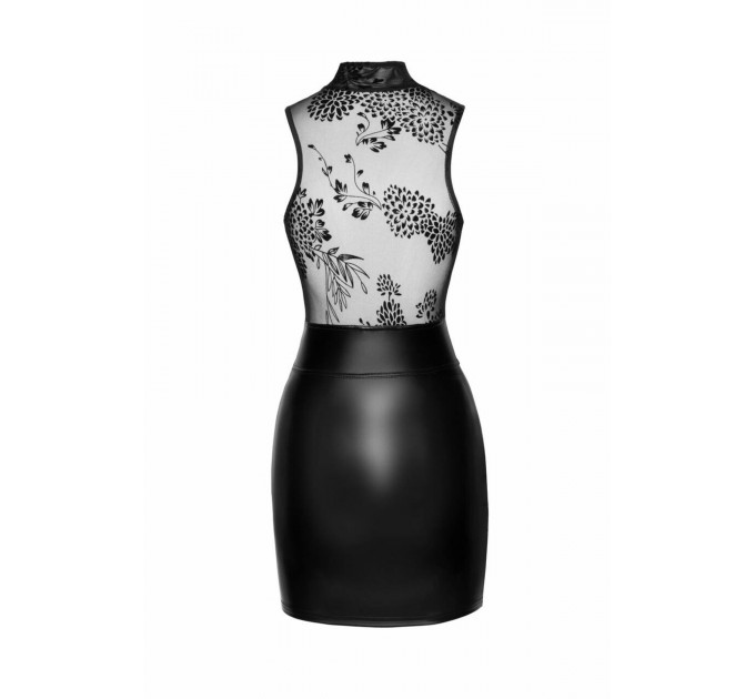 Сукня Noir Handmade F241 Short dress with powerwetlook skirt and tulle top, M