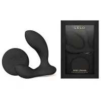 Масажер простати LELO Hugo 2 Remote Black, 2 мотори, дуже потужний, пульт ДК — Переглянути зображення 2