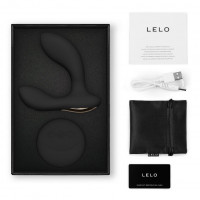Массажер простаты LELO Hugo 2 Remote Black, 2 мотора, очень мощный, пульт ДУ