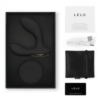 Масажер простати LELO Hugo 2 Remote Black, 2 мотори, дуже потужний, пульт ДК — Переглянути зображення 3