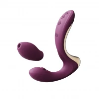 Вібратор-пульсатор з вакуумною насадкою Zalo – Talis G-Spot PulseWave Vibrator Velvet Purple — Просмотреть изображение 1