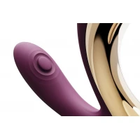 Вібратор-пульсатор з вакуумною насадкою Zalo – Talis G-Spot PulseWave Vibrator Velvet Purple — Просмотреть изображение 4