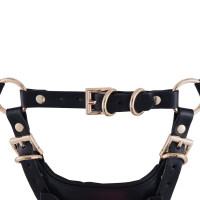 Страпон LOCKINK SEVANDA Queen Sheba Strapon Golden Dildo, регулируемые крепления, силиконовый дилдо