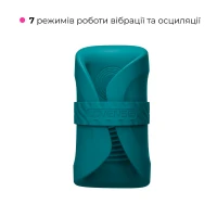 Смарт-вібромастурбатор для головки члена Lovense Gush 2, осцилювальний майданчик, ремені для фіксації — Переглянути зображення 8