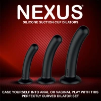Набір дилдо Nexus Dilating Set (17 см, 15 см, 12,5 см) — Переглянути зображення 7