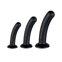 Набір дилдо Nexus Dilating Set (17 см, 15 см, 12,5 см) — Переглянути зображення 1