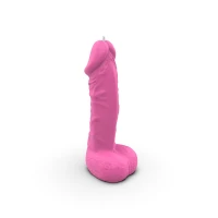 Свічка у вигляді члена Pure Bliss MINI Pink 15 см — Переглянути зображення 4