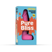 Свеча в виде члена Pure Bliss MINI Pink 15 см
