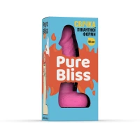 Свічка у вигляді члена Pure Bliss MINI Pink 15 см — Переглянути зображення 6