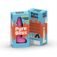 Свічка у вигляді члена Pure Bliss MINI Pink 15 см — Переглянути зображення 7