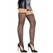 Панчохи Leg Avenue Fishnet Toe Loop Footless Thigh Highs One Size