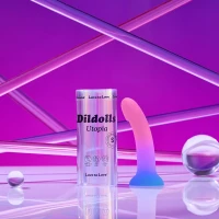 Дилдо з кольоровим градієнтом Love To Love DILDOLLS - UTOPIA S ультрам'який — Просмотреть изображение 6