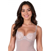 Боді Passion ZOVEL BODY light grey M — Переглянути зображення 2