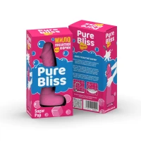 Ароматне мило пікантної форми Pure Bliss Pink Sugar Pop (Жуйка) 15 см — Просмотреть изображение 7