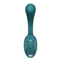 Вагінально-кліторальний вібратор Satisfyer G for Goddess 2 Bottle Green, 2 мотори — Переглянути зображення 3