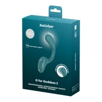 Вагінально-кліторальний вібратор Satisfyer G for Goddess 2 Bottle Green, 2 мотори — Переглянути зображення 5