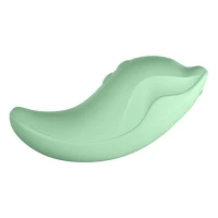 Вібратор та кліторальний стимулятор KISSTOY Heidi Green — Переглянути зображення 1
