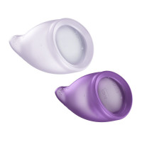 Набір менструальних чаш Fun Factory FUN CUP EXPLORE KIT, 2 шт, Multicolored Violet, об’єми 20 та 30 мл — Переглянути зображення 3