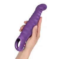 Вибратор точки G Fun Factory PATCHY PAUL Dark Violet, гибкий, 12 режимов — Просмотреть изображение 2