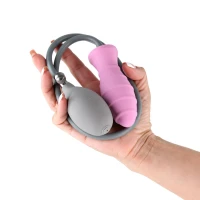 Надувна анальна пробка NS Novelties INYA - InflataPlay - Pink — Переглянути зображення 2
