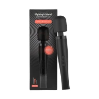 Вібромасажер MyMagicWand - Wand Massger Medium Black — Переглянути зображення 1