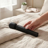 Вібромасажер MyMagicWand - Wand Massger Medium Black — Переглянути зображення 10