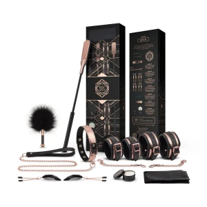 Шикарний набір для BDSM Rosy Gold – Nouveau BDSM set (м'яте паковання!!!)