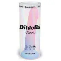 Дилдо з кольоровим градієнтом Love To Love DILDOLLS - UTOPIA L ультрам'який — Просмотреть изображение 5
