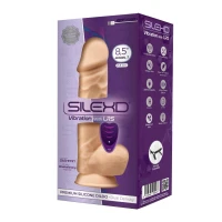 Фалоімітатор з вібрацією SilexD Norman Vibro Flesh (Model 1 size 8,5&quot;) LRS (м'яте паковання!!!) — Переглянути зображення 10