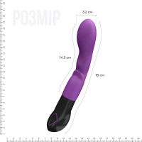 Вібратор Adrien Lastic Nyx, стимуляція точки G і входа у піхву — Переглянути зображення 2