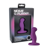 Вібромасажер простати Nexus G-Play Plus M Purple, макс. діаметр 3 см, перезаряджуваний — Переглянути зображення 2