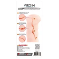 Мастурбатор вузенька вагіна незайманої Kokos Virgin — Переглянути зображення 18