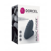 Вібратор на палець Dorcel MAGIC FINGER Black перезаряджуваний, 3 режими роботи — Просмотреть изображение 6