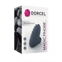 Вібратор на палець Dorcel MAGIC FINGER Black перезаряджуваний, 3 режими роботи — Переглянути зображення 10