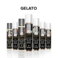 Змазка на водній основі JO GELATO Salted Caramel (30 мл) без цукру, парабенів та пропіленгліколю — Переглянути зображення 8